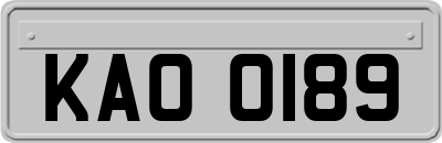 KAO0189