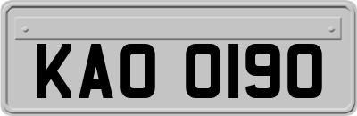 KAO0190