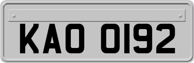 KAO0192
