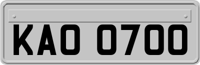 KAO0700