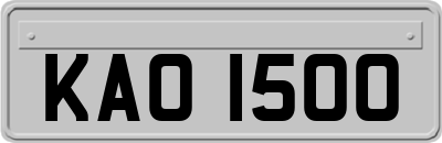 KAO1500