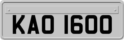 KAO1600