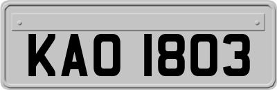 KAO1803