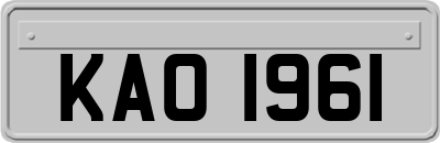 KAO1961