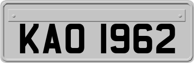 KAO1962