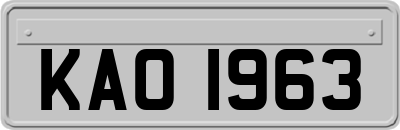 KAO1963