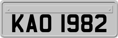 KAO1982