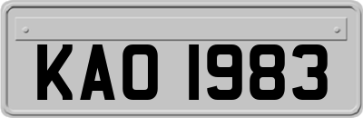 KAO1983