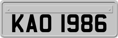 KAO1986