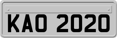 KAO2020