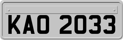 KAO2033