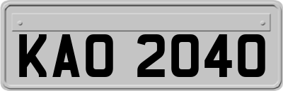 KAO2040