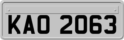 KAO2063