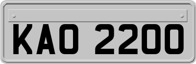 KAO2200