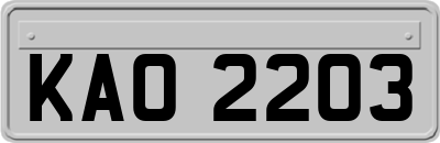 KAO2203