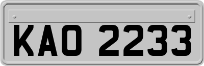 KAO2233
