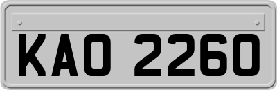 KAO2260