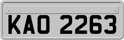 KAO2263