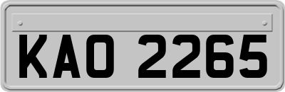 KAO2265
