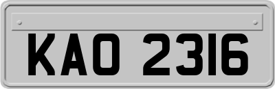 KAO2316