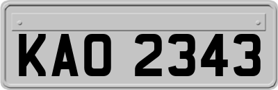 KAO2343