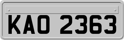 KAO2363