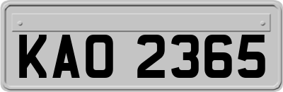 KAO2365