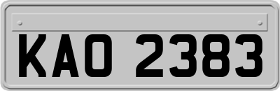 KAO2383