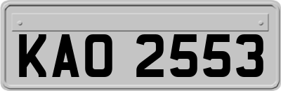 KAO2553