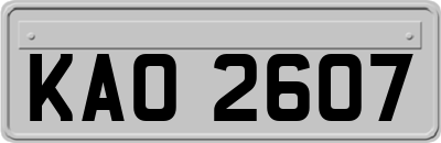 KAO2607