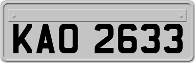 KAO2633
