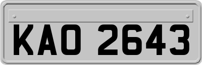 KAO2643