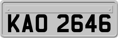 KAO2646