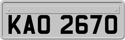KAO2670