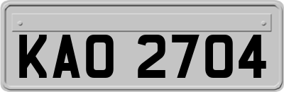 KAO2704