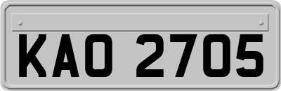 KAO2705
