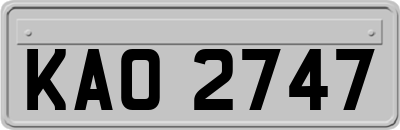 KAO2747