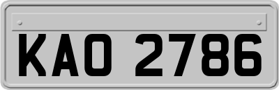 KAO2786