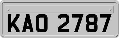 KAO2787