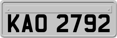 KAO2792
