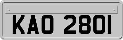 KAO2801