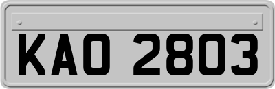 KAO2803