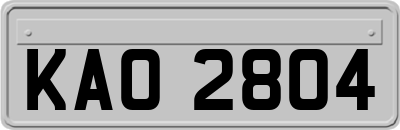 KAO2804