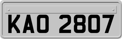 KAO2807