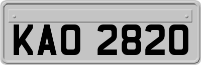 KAO2820