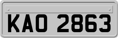 KAO2863