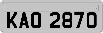 KAO2870