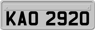 KAO2920