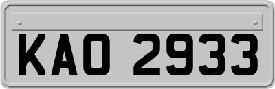 KAO2933