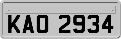 KAO2934